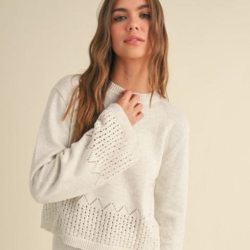 Women's Lounge Crochet Knitted Set